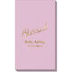 Expressive Script Blessed Linen Like Guest Towels Image 2 of 5